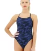 TYR Durafast Elite® Women's Trinityfit Swimsuit - Midnight Camo