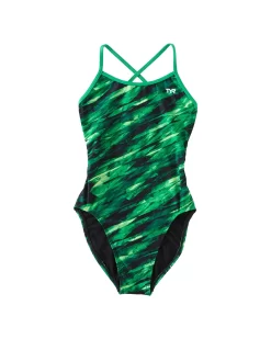 TYR Durafast EliteĀ® Girls' Trinityfit Swimsuit - Vitric