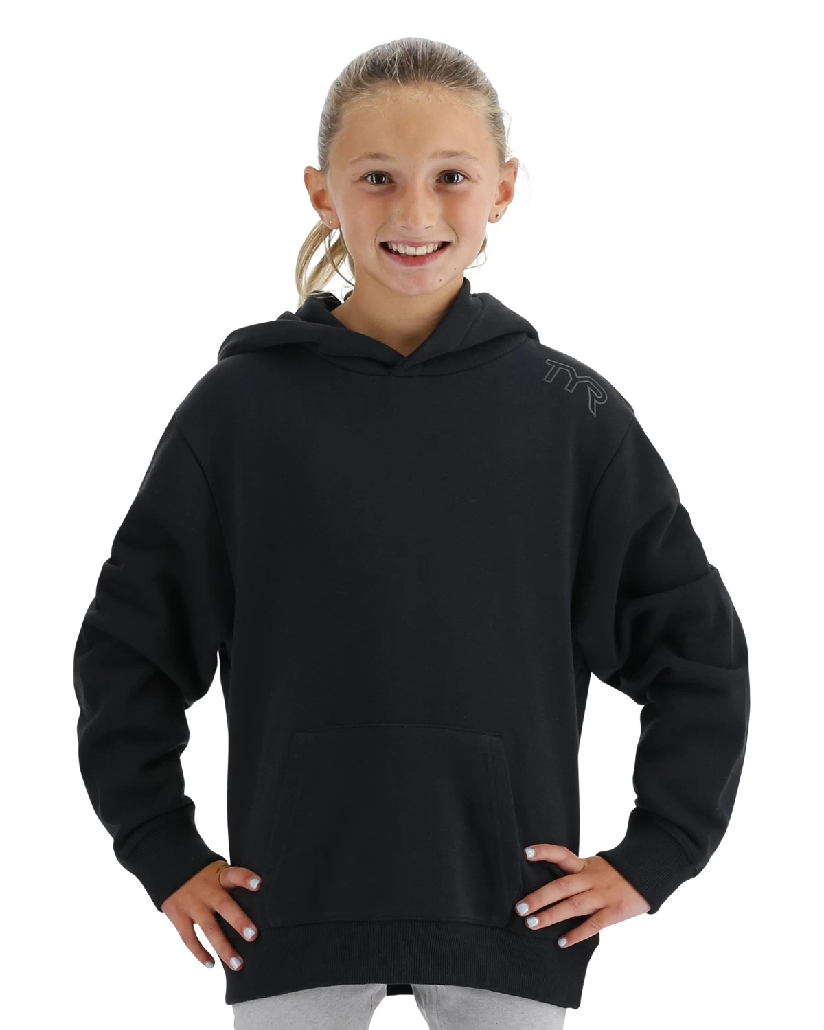 TYR UltraSoft Youth Tech Hoodie 1 TYR UltraSoft Youth Tech Hoodie