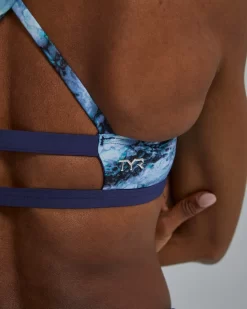 TYR Women's Cara Bralette - Shale -Tyr bcsol7a 844 alt08