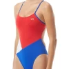 TYR Durafast One® Women's Cutout Swimsuit - Solid Splice Block