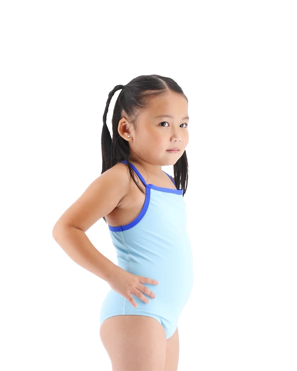 TYR Durafast Lite® Girls' Diamondfit Swimsuit - Solid 6 TYR Durafast Lite® Girls' Diamondfit Swimsuit - Solid - Image 6