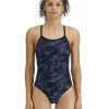 TYR Durafast Elite® Women's Diamondfit Swimsuit - Midnight Camo