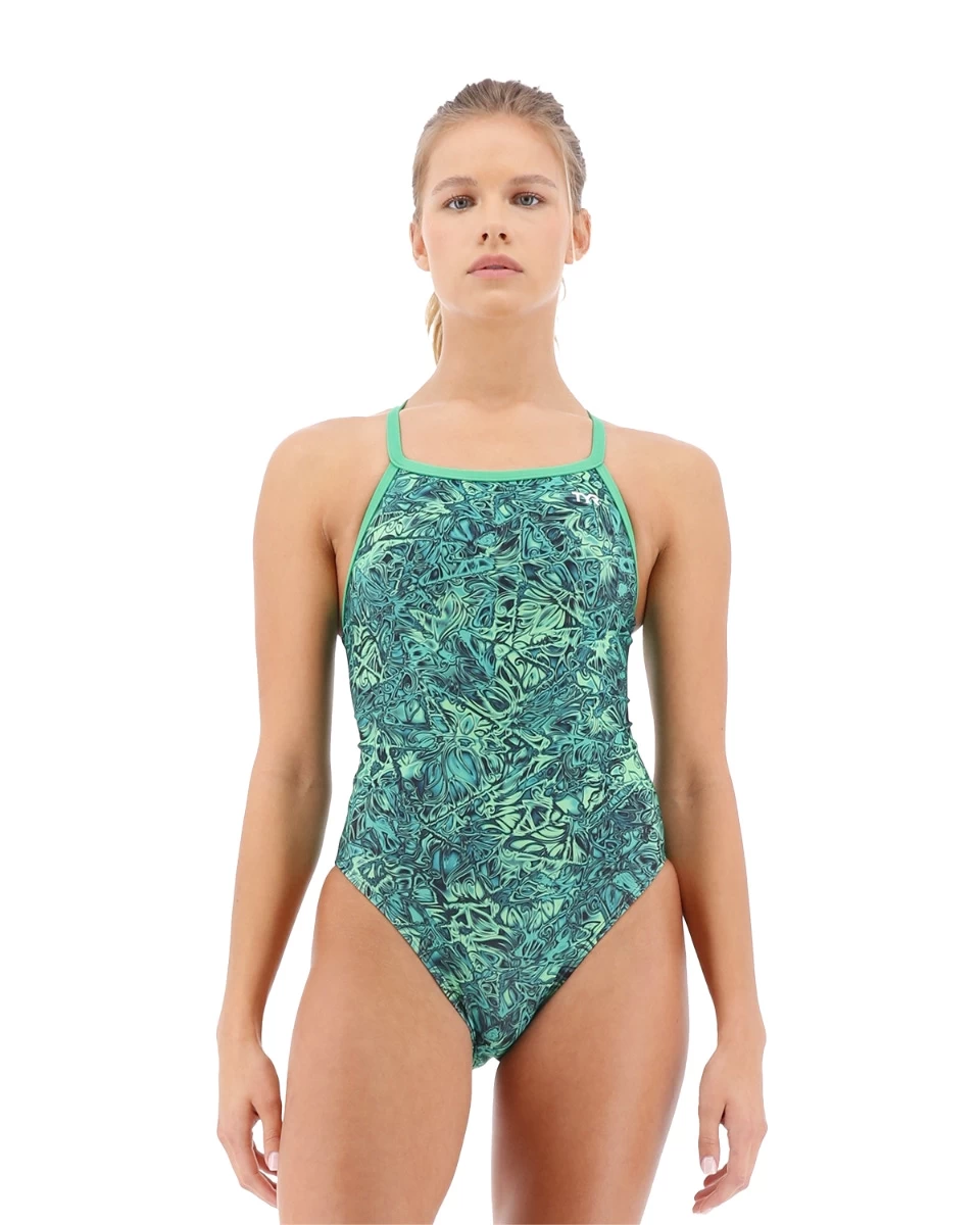 TYR Durafast Lite® Women's Diamondfit Swimsuit - Nebulous 6 TYR Durafast Lite® Women's Diamondfit Swimsuit - Nebulous - Image 6
