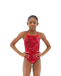 TYR Durafast Lite® Girls' Diamondfit Swimsuit - Nebulous