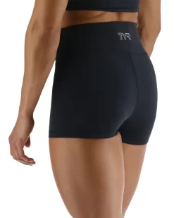 TYR Joule Elite™ Women's High-Waisted 2" Short - Solid 10 TYR Joule Elite™ Women's High-Waisted 2" Short - Solid -Tyr fetso3a 001 alt04