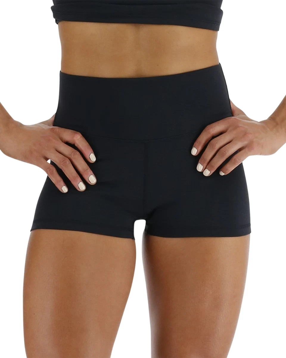 TYR Joule Elite™ Women's High-Waisted 2" Short - Solid 1 TYR Joule Elite™ Women's High-Waisted 2" Short - Solid