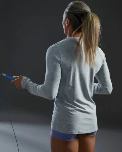 TYR Airtec™ Women's Long Sleeve Tee - Solid 38 TYR Airtec™ Women's Long Sleeve Tee - Solid -Tyr fptlso3a 254 alt08