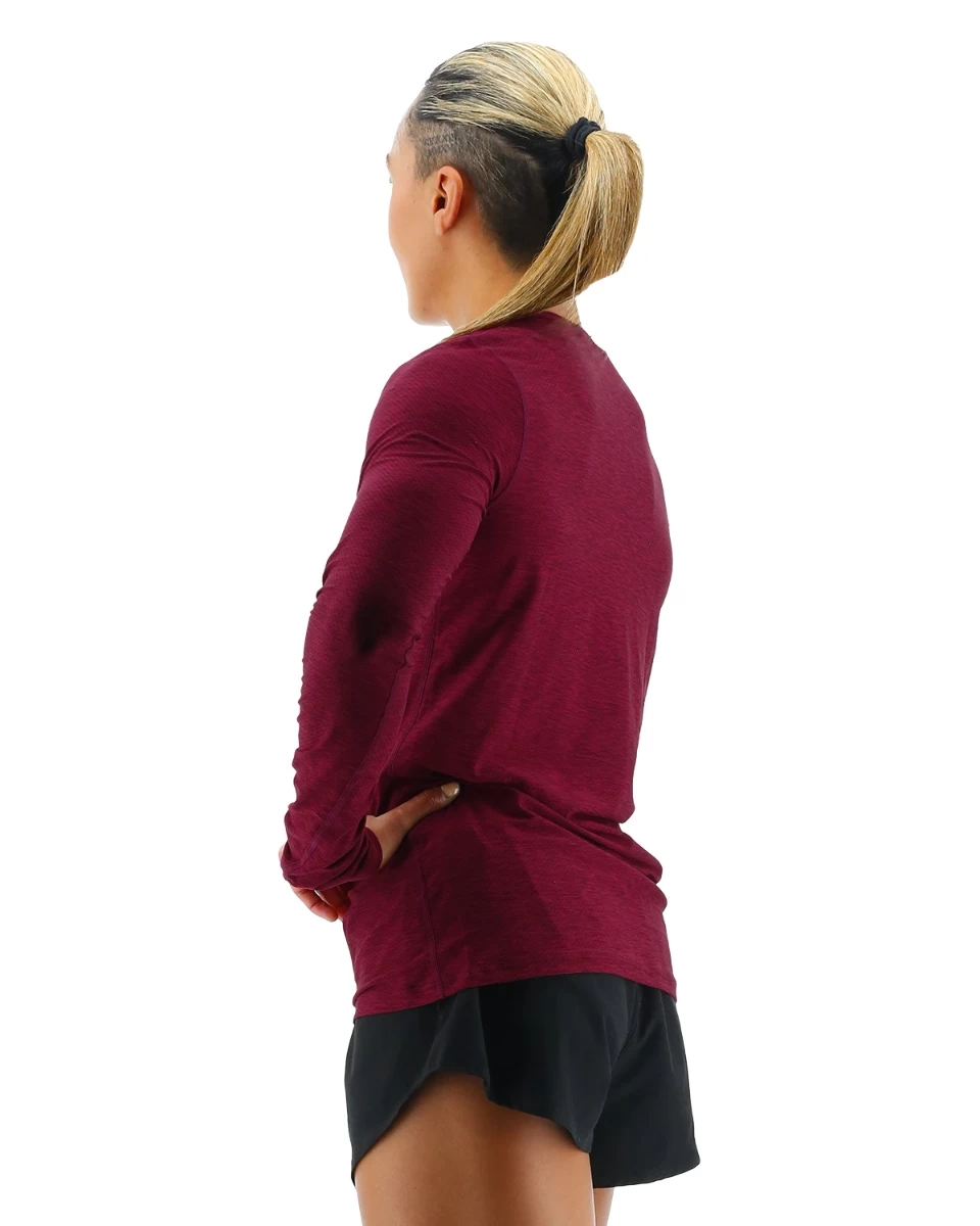 TYR Airtec™ Women's Long Sleeve Tee - Solid 4 TYR Airtec™ Women's Long Sleeve Tee - Solid - Image 4