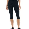 TYR Base Kinetic™ Women's Mid-Rise Logo Cropped Leggings - Blackout Camo