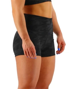 TYR Base Kinetic™ Women's High-Rise 2" Shorts - Blackout Camo 17 TYR Base Kinetic™ Women's High-Rise 2" Shorts - Blackout Camo -Tyr ftmrsb3a 001 alt06
