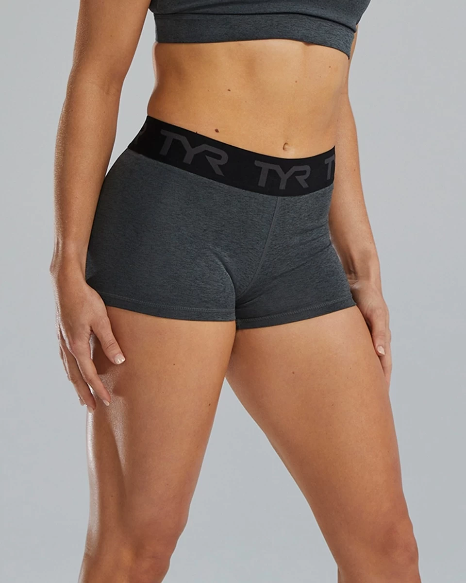 TYR Base Kinetic™ Women's 2" Mid-Rise Logo Short 9 TYR Base Kinetic™ Women's 2" Mid-Rise Logo Short - Image 9