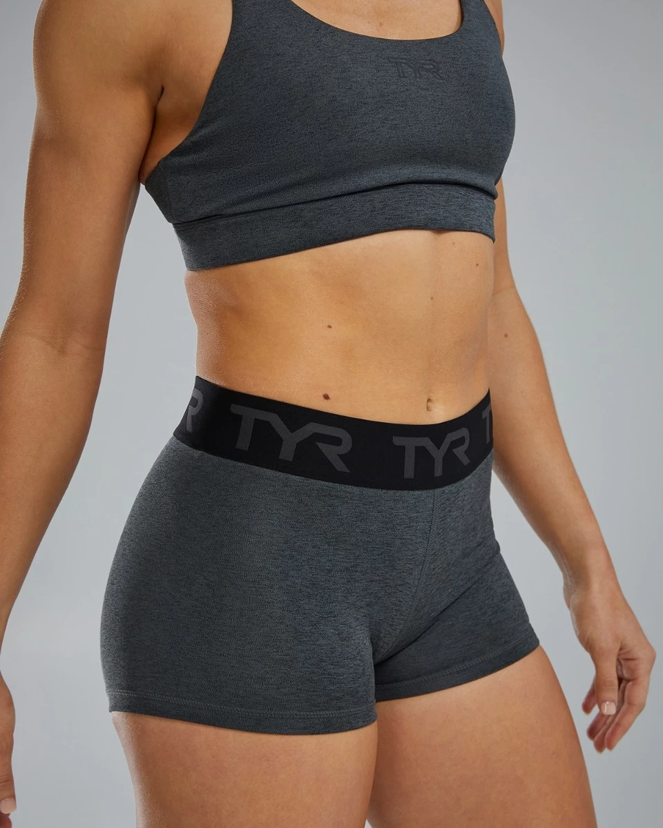 TYR Base Kinetic™ Women's 2" Mid-Rise Logo Short 13 TYR Base Kinetic™ Women's 2" Mid-Rise Logo Short - Image 13