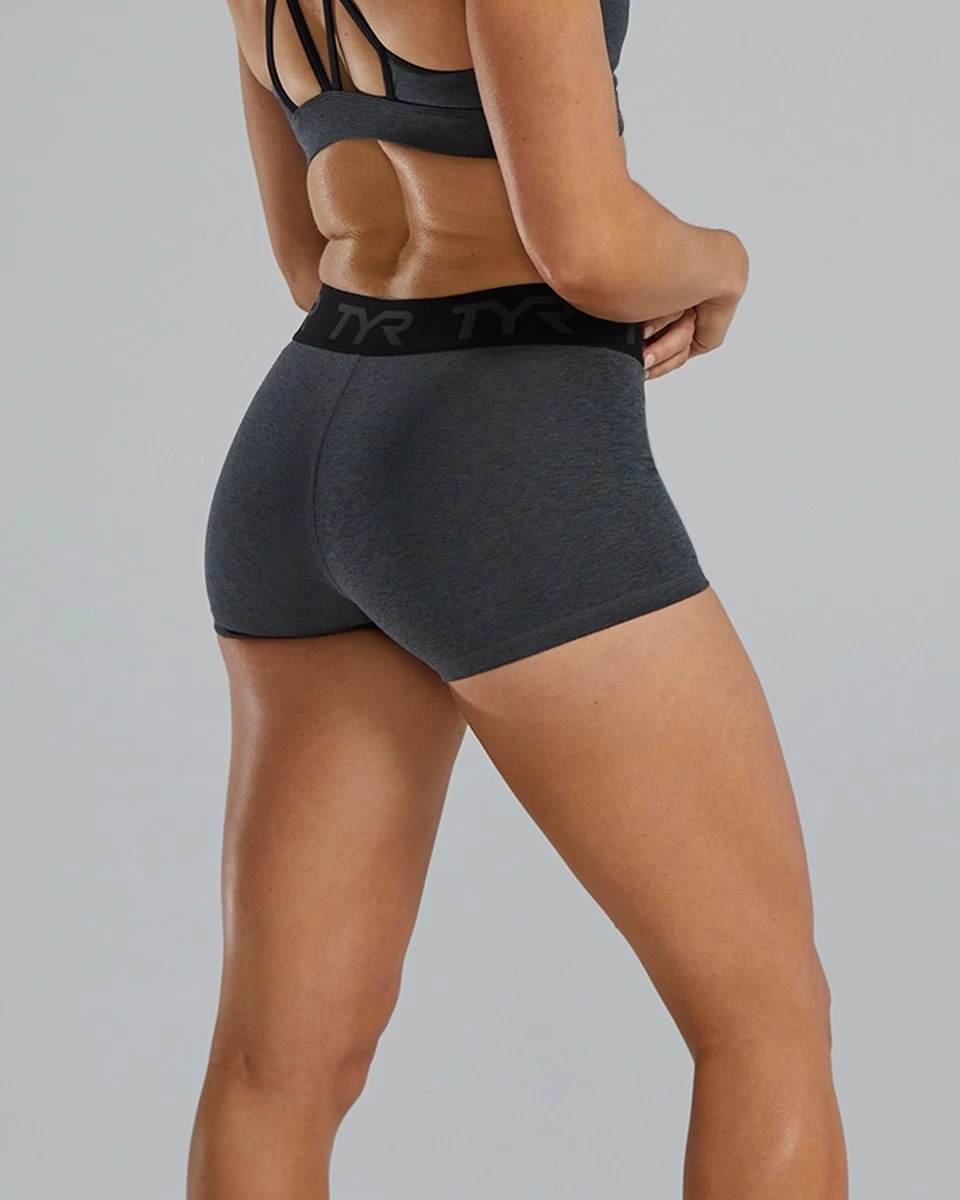 TYR Base Kinetic™ Women's 2" Mid-Rise Logo Short 7 TYR Base Kinetic™ Women's 2" Mid-Rise Logo Short - Image 7