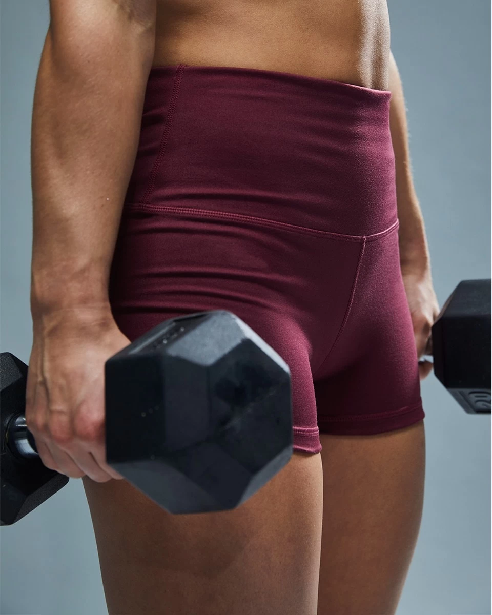 TYR Base Kinetic™ Women's 2" High-Rise Short - Solid 9 TYR Base Kinetic™ Women's 2" High-Rise Short - Solid - Image 9