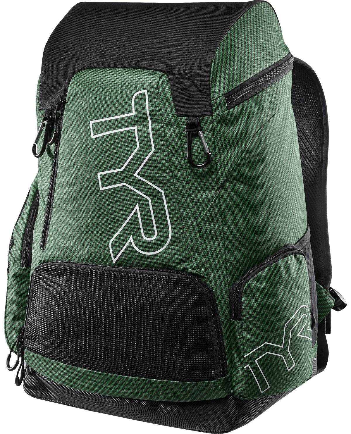 TYR Alliance 45L Backpack - Team Carbon Print 1 TYR Alliance 45L Backpack - Team Carbon Print