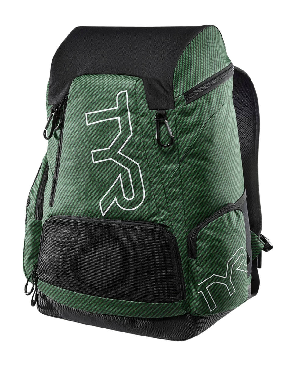 TYR Alliance 45L Backpack - Team Carbon Print 3 TYR Alliance 45L Backpack - Team Carbon Print - Image 3