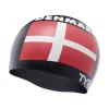 TYR Adult Silicone Swim Cap - Denmark