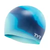 TYR Youth Silicone Swim Cap - Tie Dye