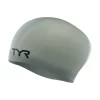 TYR Adult Long Hair Silicone Wrinkle-Free Swim Cap