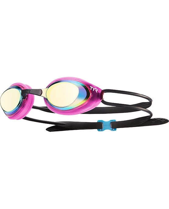 TYR Women's Blackhawk Mirrored Racing Goggles 2 TYR Women's Blackhawk Mirrored Racing Goggles - Image 2