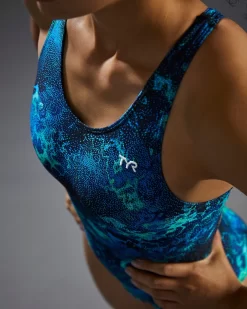 TYR Durafast Lite® Women's Maxfit Swimsuit - Diploria 20 TYR Durafast Lite® Women's Maxfit Swimsuit - Diploria -Tyr mdip7a 487 alt9