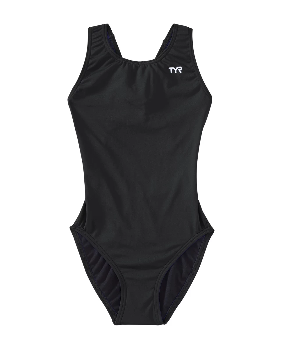 TYR Durafast Elite® Girls' Maxfit Swimsuit - Solid 1 TYR Durafast Elite® Girls' Maxfit Swimsuit - Solid