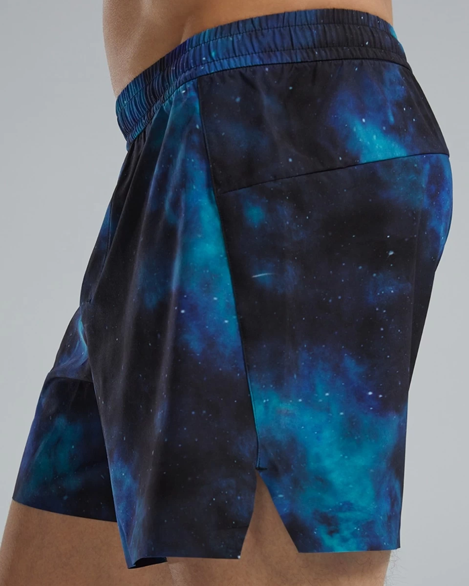 TYR Hydrosphere™ Men's Unlined 6" Momentum Shorts - Cosmic Night 7 TYR Hydrosphere™ Men's Unlined 6" Momentum Shorts - Cosmic Night - Image 7