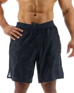 TYR Hydrosphere™ Men's Lined 7" Unbroken Shorts - Blackout Camo