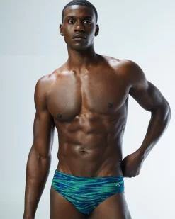 TYR Durafast Elite® Men's Brief Swimsuit - Fizzy -Tyr rfiz7a 487 alt07