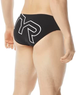 TYR Durafast One® Men's Brief Big Logo Swimsuit