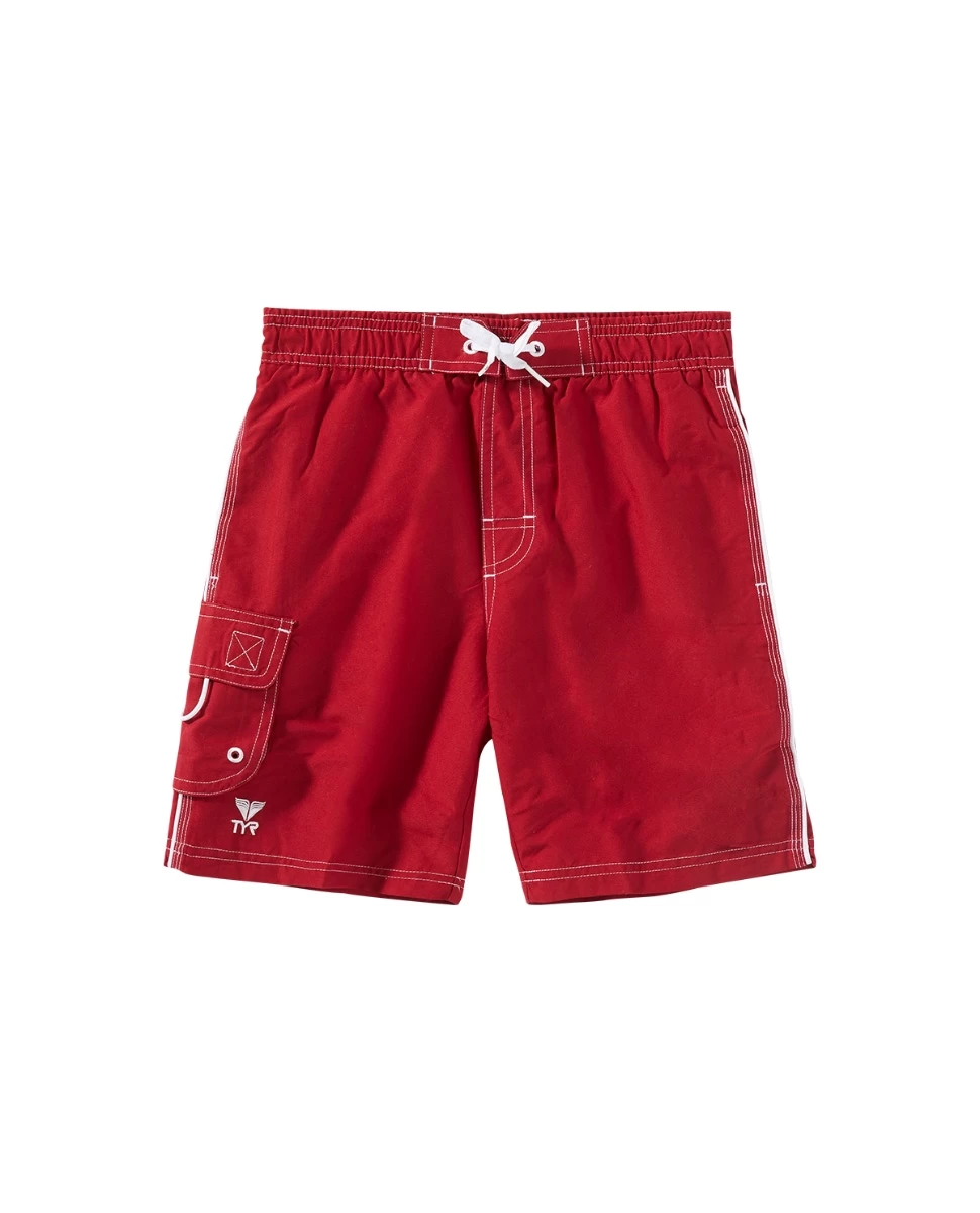 TYR Boys' Challenger Swim Short - Solid 1 TYR Boys' Challenger Swim Short - Solid