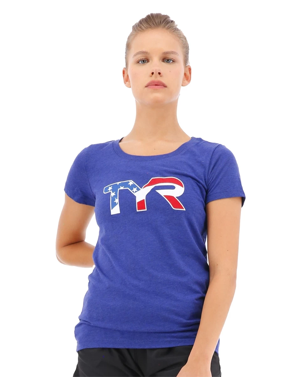TYR Women's Graphic Tee - Ledecky 1 TYR Women's Graphic Tee - Ledecky