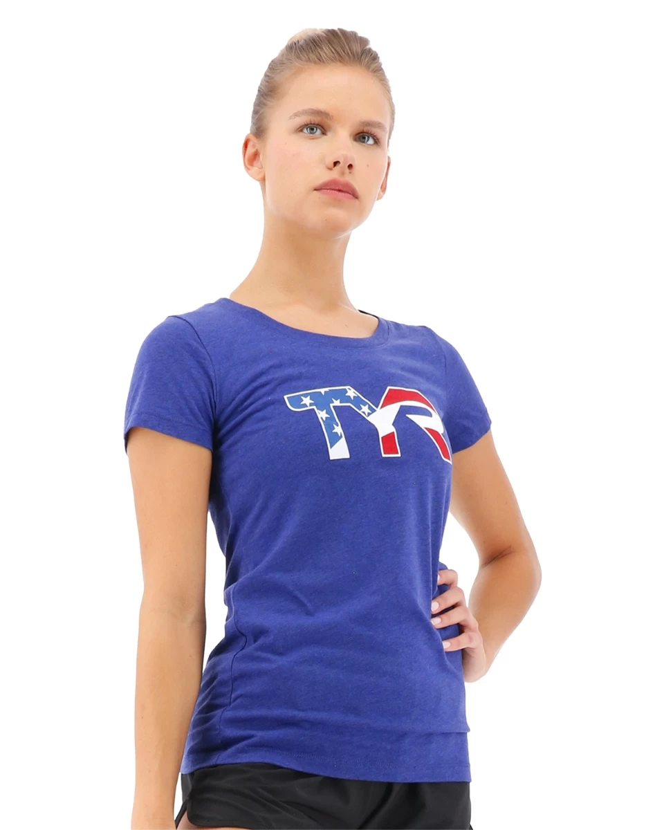 TYR Women's Graphic Tee - Ledecky 4 TYR Women's Graphic Tee - Ledecky - Image 4