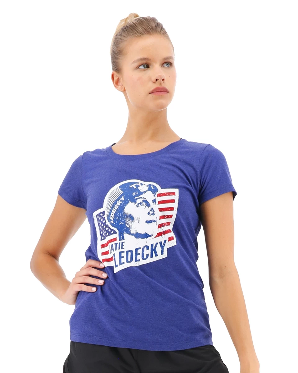 TYR Women's Graphic Tee - Katie Ledecky 1 TYR Women's Graphic Tee - Katie Ledecky