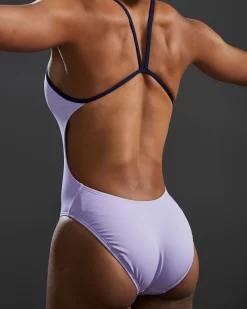 TYR Women's Durafast Elite SS Solid Cutoutfit Swimsuit -Tyr tfsol7a 531 alt09