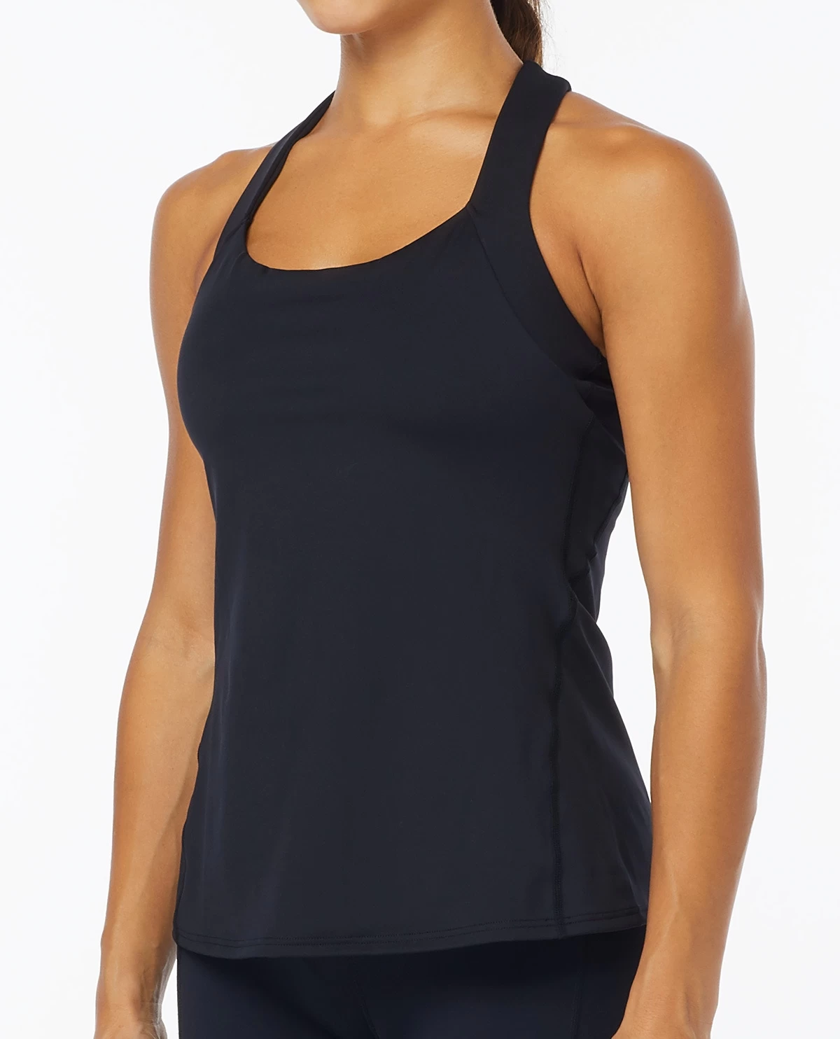 TYR Women's Lola Tank - Solid 2 TYR Women's Lola Tank - Solid - Image 2
