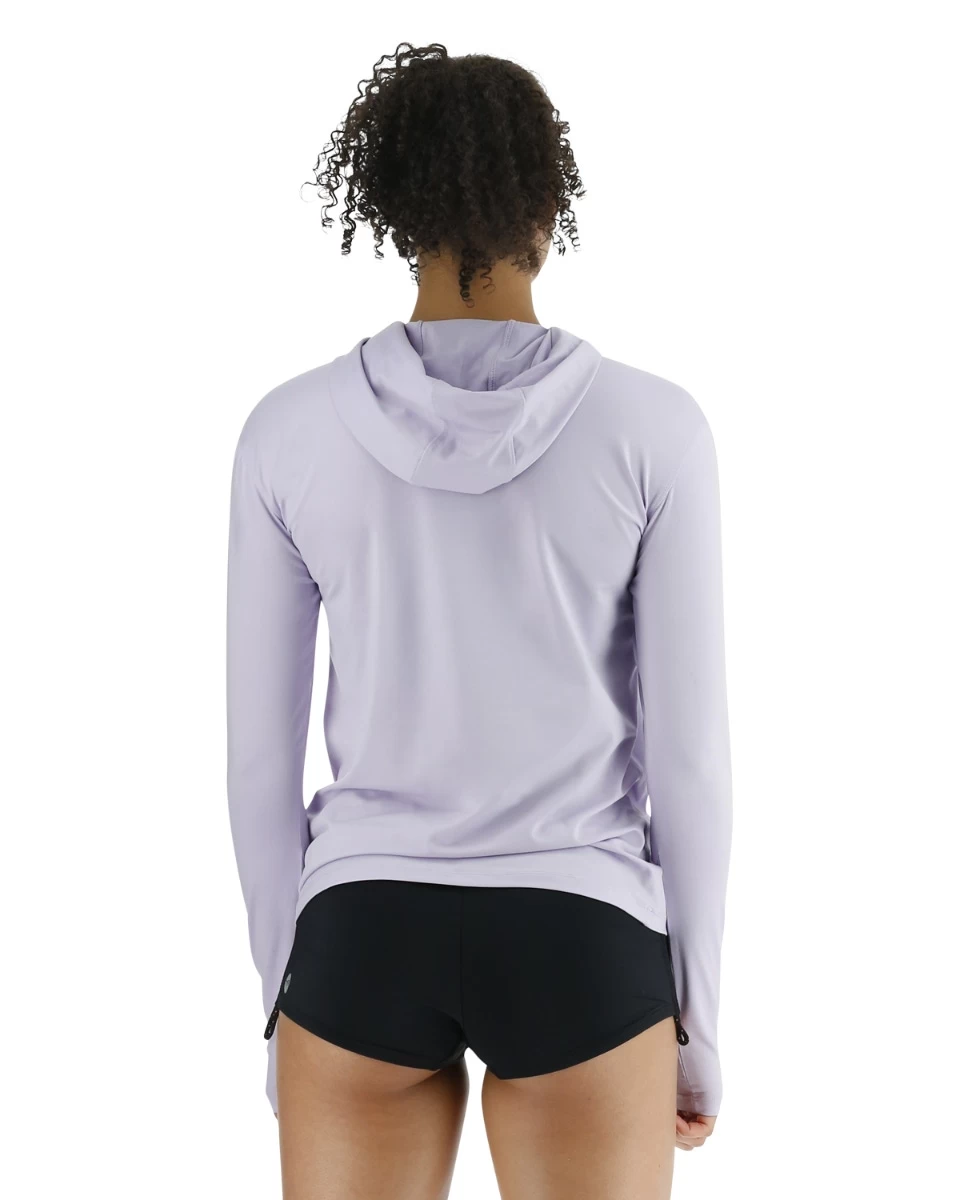 TYR Women's SunDefense Hooded Shirt 2 TYR Women's SunDefense Hooded Shirt - Image 2