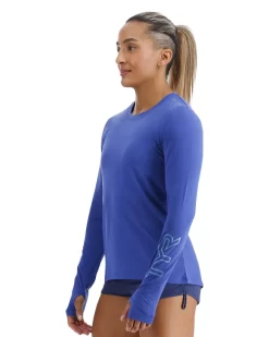 TYR Women's SunDefense Long Sleeve Shirt 15 TYR Women's SunDefense Long Sleeve Shirt -Tyr tsfls7a 900 alt04