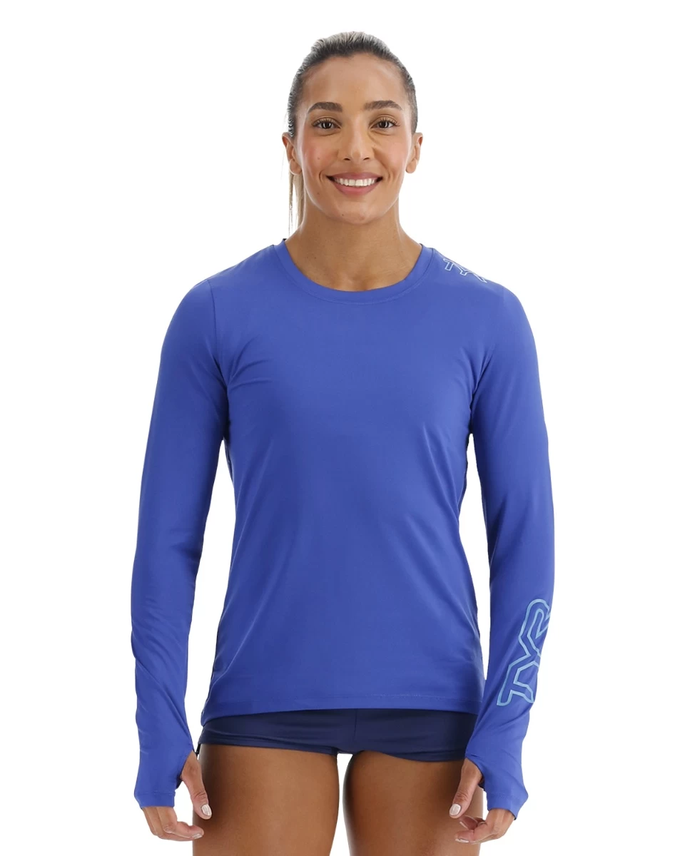 TYR Women's SunDefense Long Sleeve Shirt 1 TYR Women's SunDefense Long Sleeve Shirt