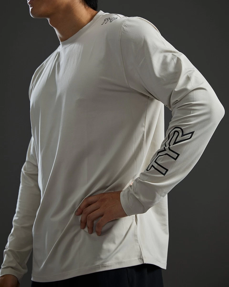 TYR Men's SunDefense Long Sleeve Shirt 13 TYR Men's SunDefense Long Sleeve Shirt - Image 13