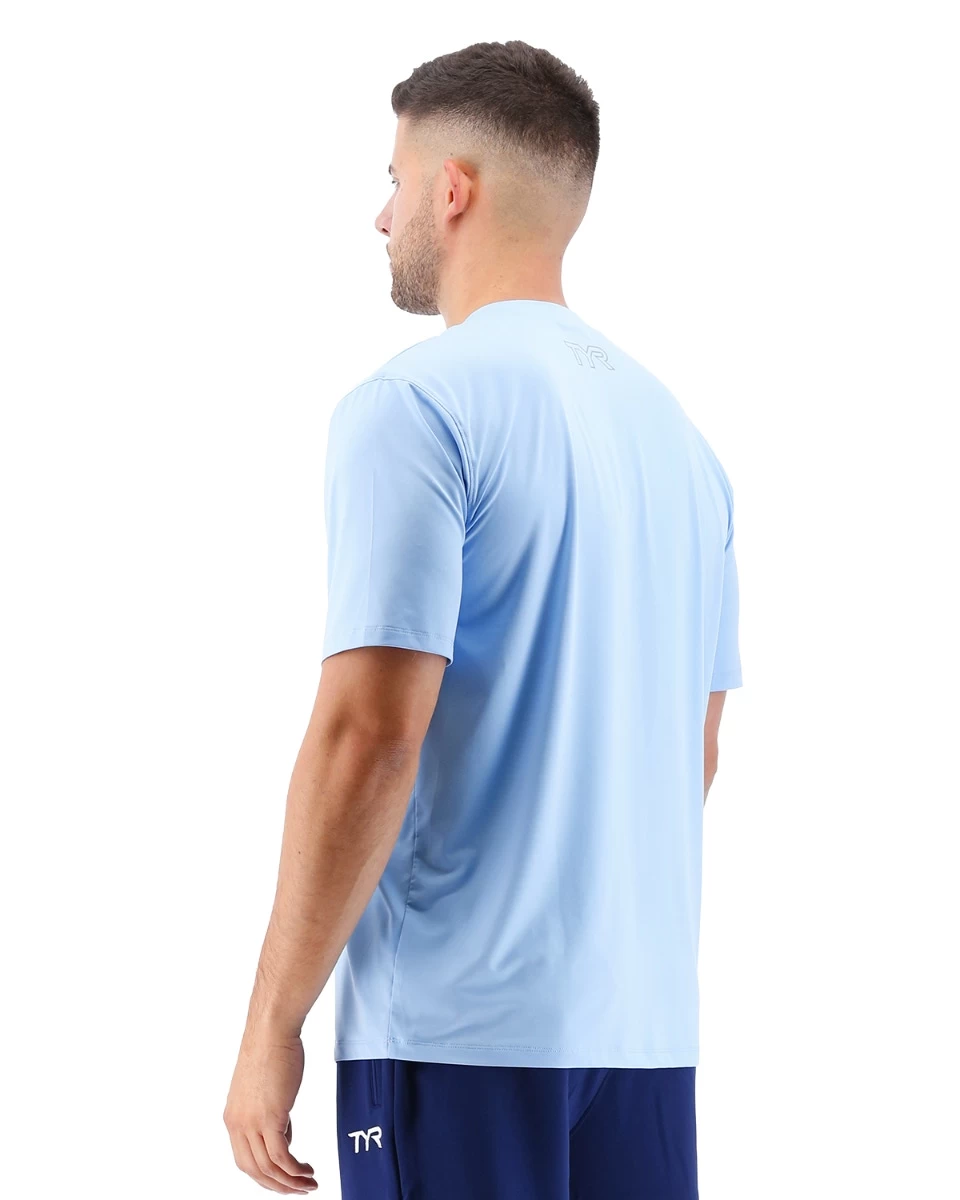 TYR Men's SunDefense Short Sleeve Shirt 4 TYR Men's SunDefense Short Sleeve Shirt - Image 4