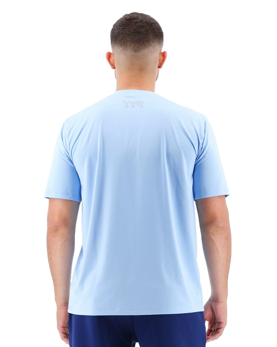 TYR Men's SunDefense Short Sleeve Shirt 2 TYR Men's SunDefense Short Sleeve Shirt - Image 2
