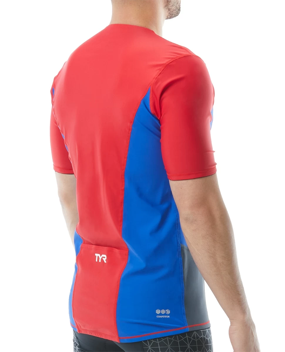 TYR Men's Short Sleeve Top 2 TYR Men's Short Sleeve Top - Image 2