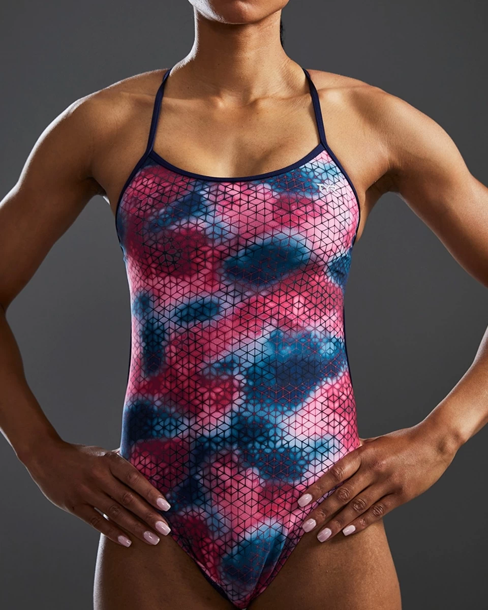 TYR Durafast Elite® Women's Trinityfit Swimsuit - Starhex 7 TYR Durafast Elite® Women's Trinityfit Swimsuit - Starhex - Image 7