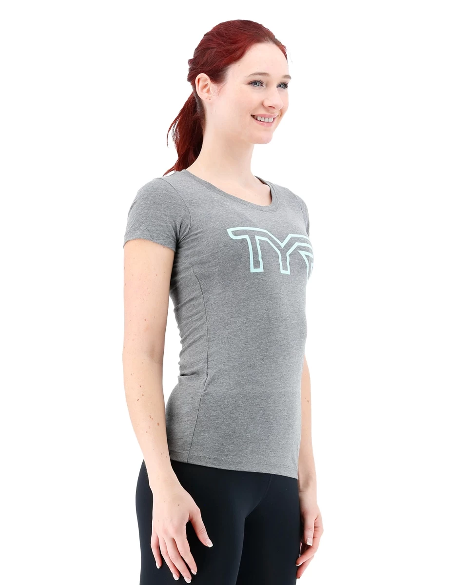 TYR Women's Big Logo Tee 6 TYR Women's Big Logo Tee - Image 6