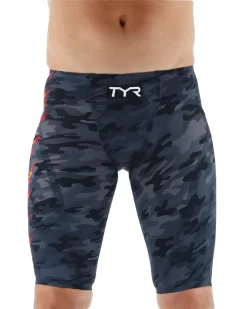 TYR Men’s Venzo™ Jammer Swimsuit - Camo Fire
