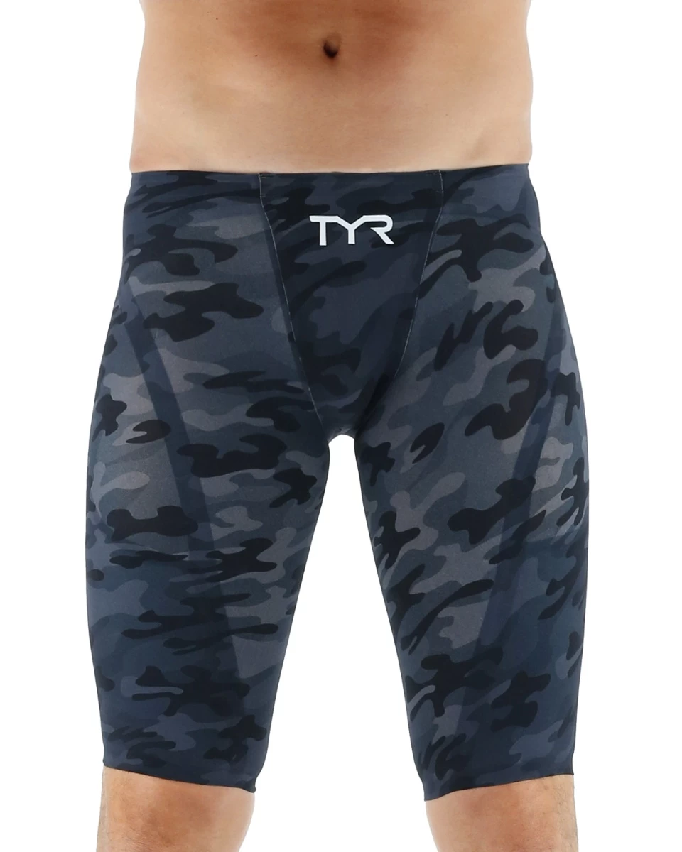 TYR Men's Venzo™ High-Waist Jammer Swimsuit - Camo 1 TYR Men's Venzo™ High-Waist Jammer Swimsuit - Camo