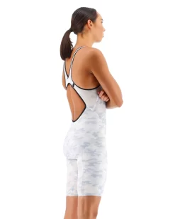 TYR Women's Venzo™ Open Back Swimsuit - Camo 9 TYR Women's Venzo™ Open Back Swimsuit - Camo -Tyr vzcob6a 100 alt03