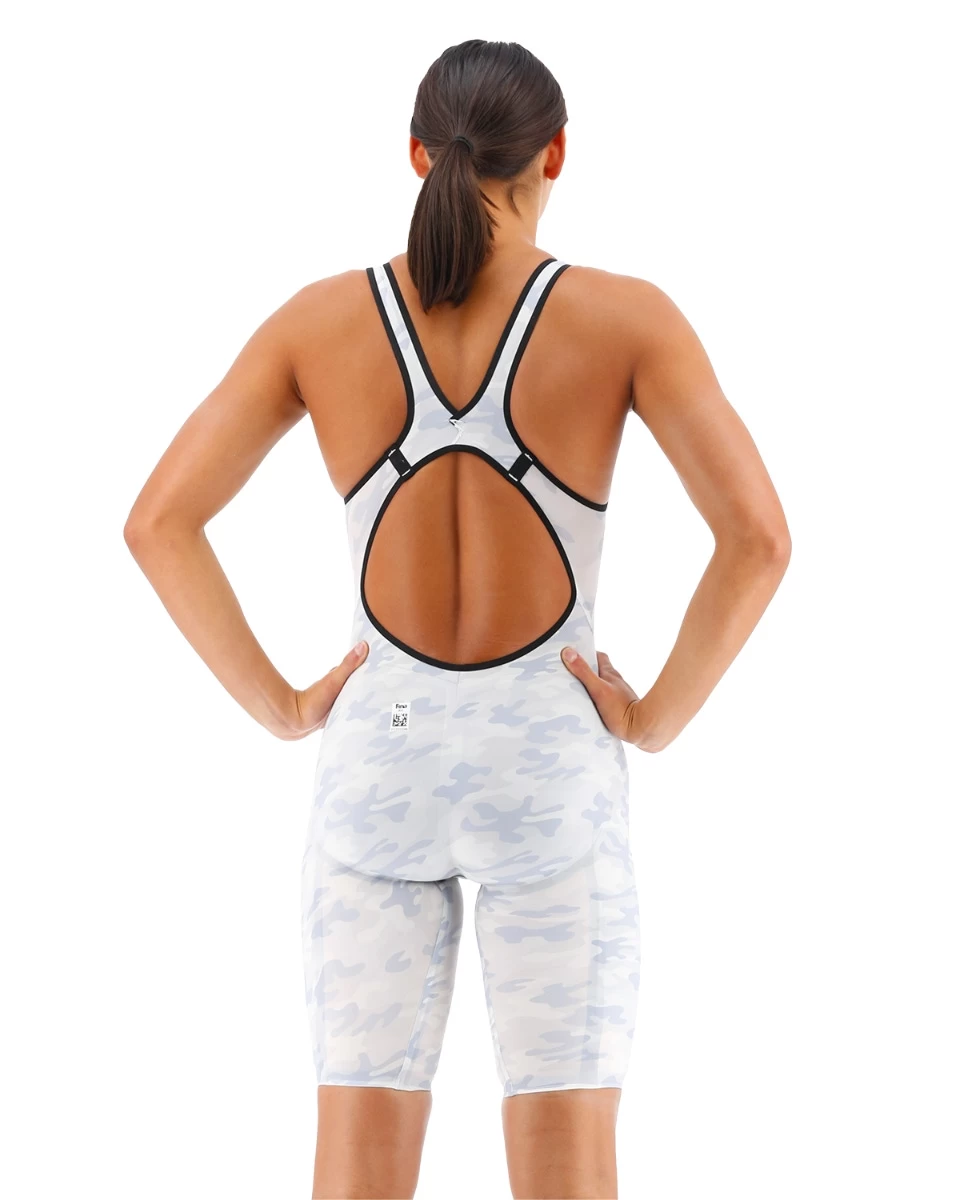 TYR Women's Venzo™ Open Back Swimsuit - Camo 2 TYR Women's Venzo™ Open Back Swimsuit - Camo - Image 2